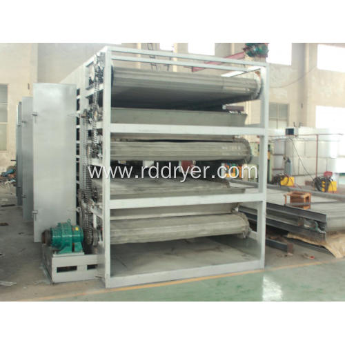 DW Continuous Belt Dryer For Vegetables